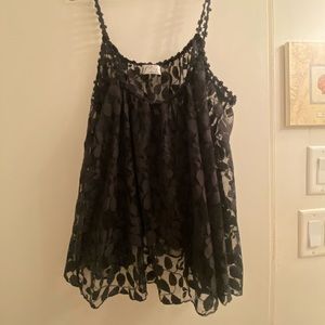 Sheer Lace Top - Small